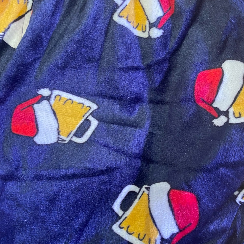 Navy PJ Pants with Beers